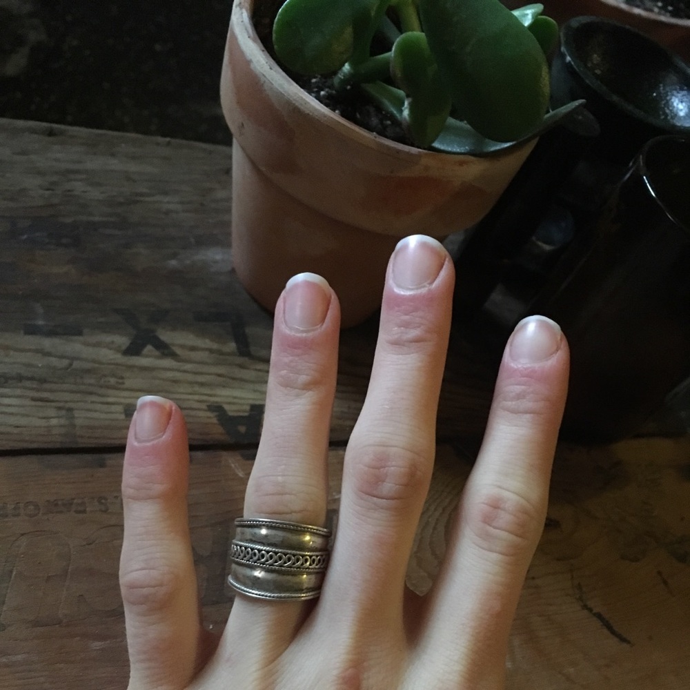 Sterling silver ring